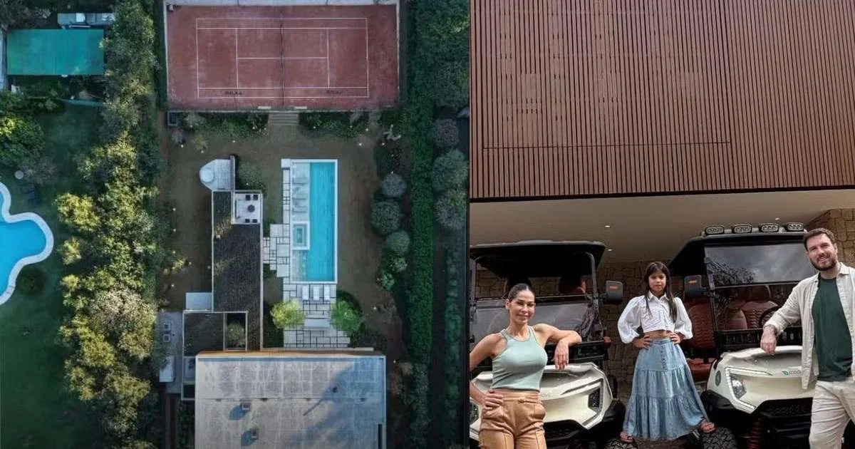 Maíra Cardi e Thiago Nigro compram mansão de R$ 45 milhões em Porto Feliz