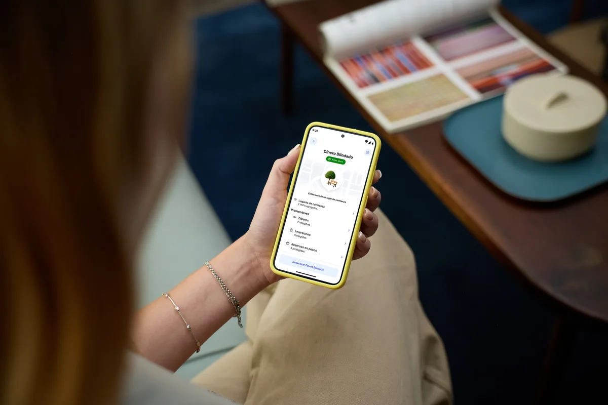 Mercado Pago presentó Dinero Blindado, que oculta en la app los dólares, inversiones y reservas