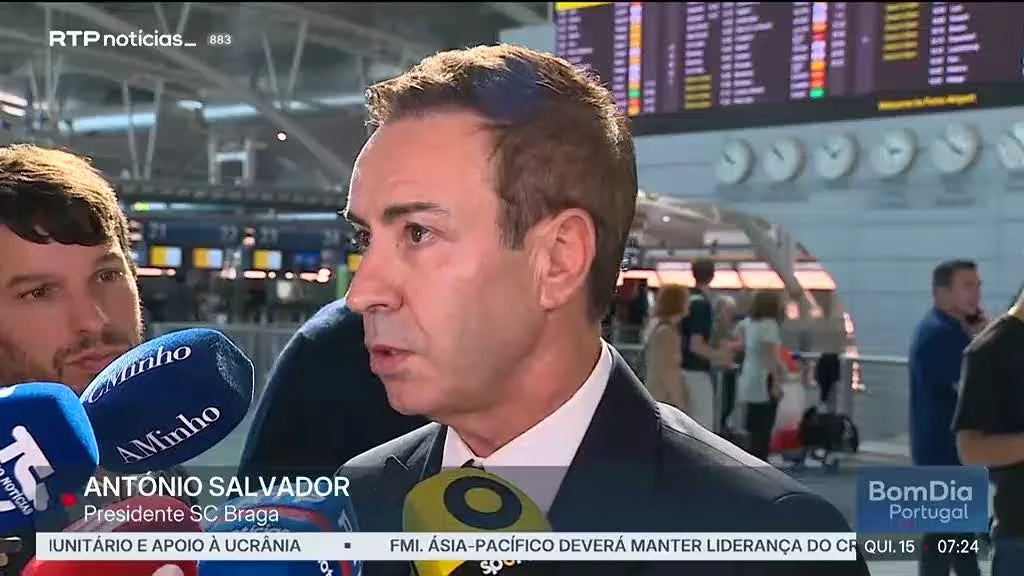 Presidente do Braga em ataque direto ao Conselho de Arbitragem