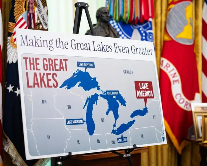 The rebranding of ‘Lake America’ is Trump’s desperate attempt to distract us | Arwa Mahdawi