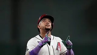MLB: Ketel Marte utiliza polémica gorra tras su regreso con los Arizona Diamondbacks
