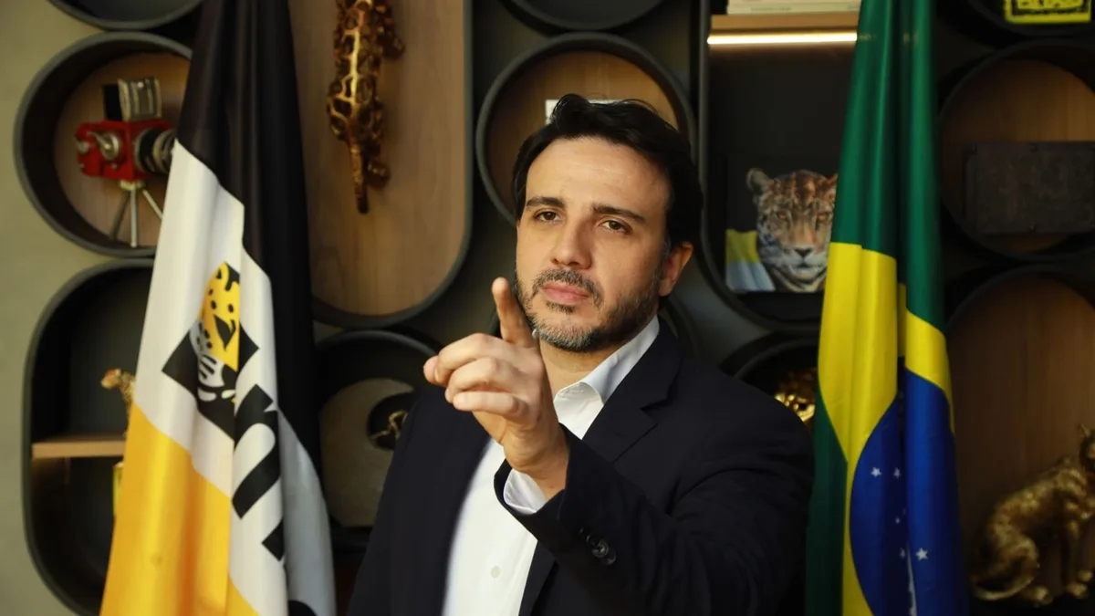 Renan Santos promete acabar com facções criminosas em um ano
