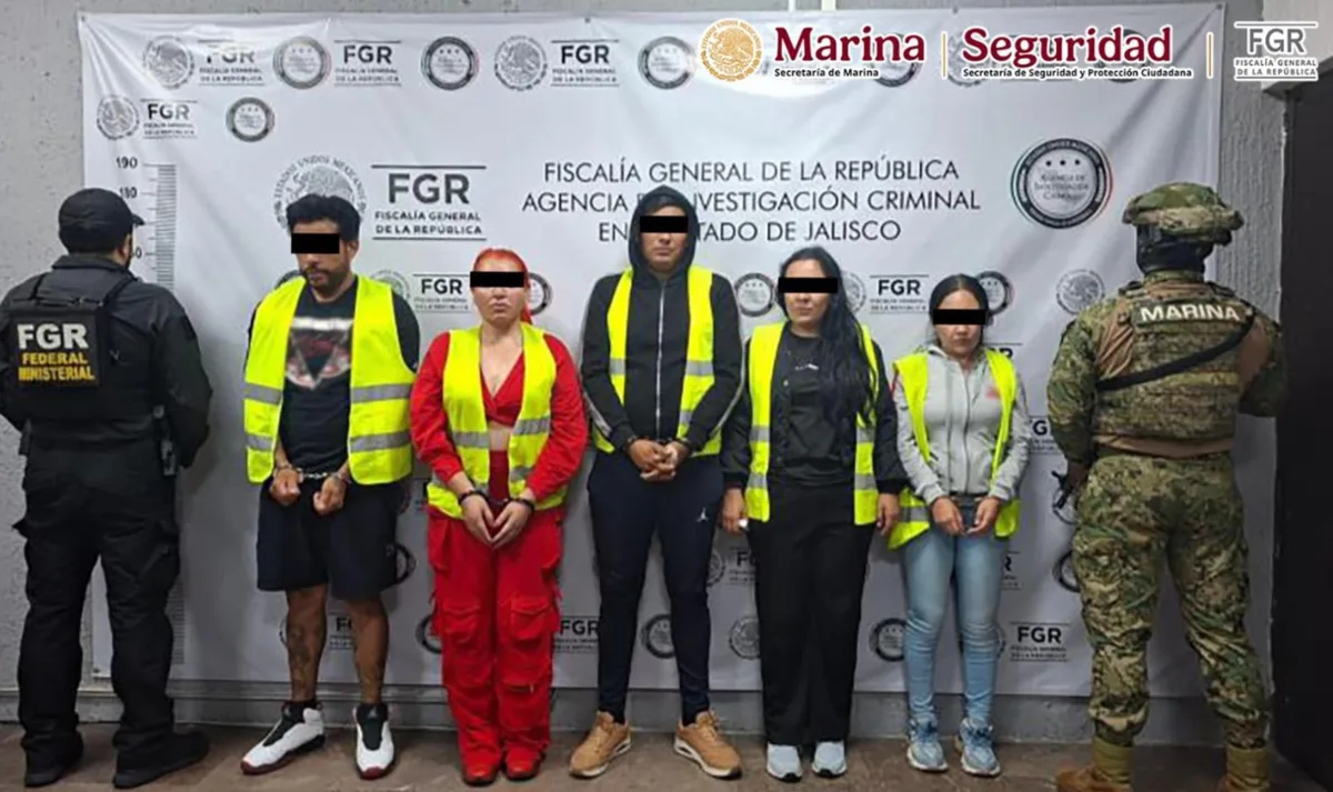 Cae en Jalisco líder de célula delictiva “La Tía”; ligada al tráfico de migrantes, narcotráfico y extorsión