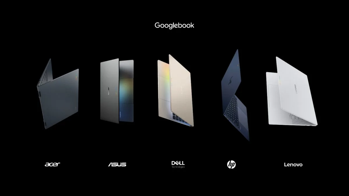Google lance officiellement ses Googlebook pour concurrencer les MacBook d’Apple