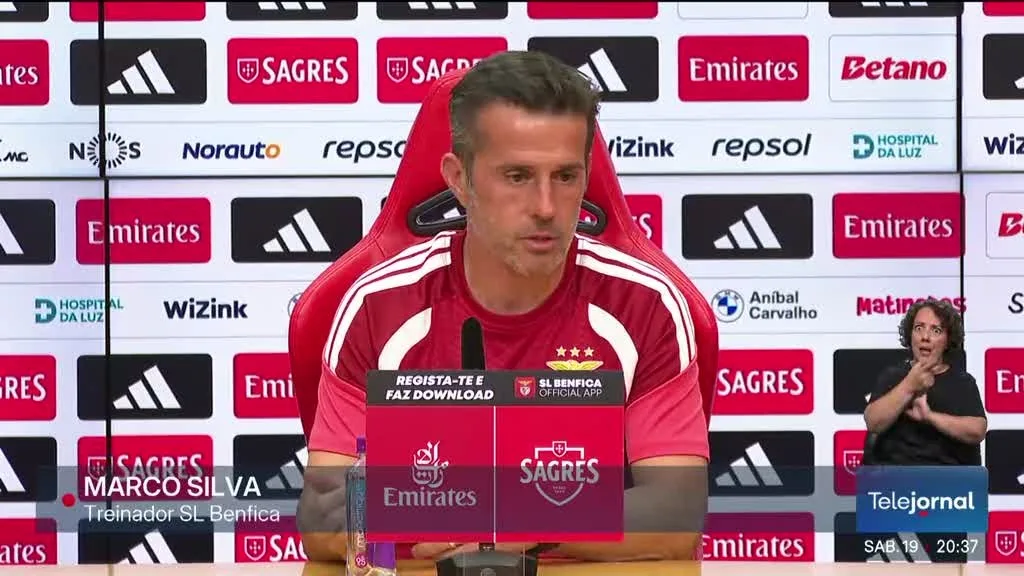 Baixa no Benfica. Enzo Barrenechea vai ser operado ao joelho