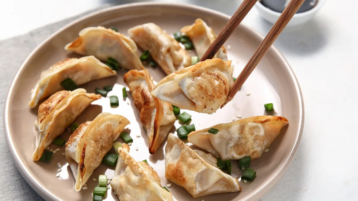 Tia Cátia ensina a fazer gyozas vegetarianas cheias de sabor