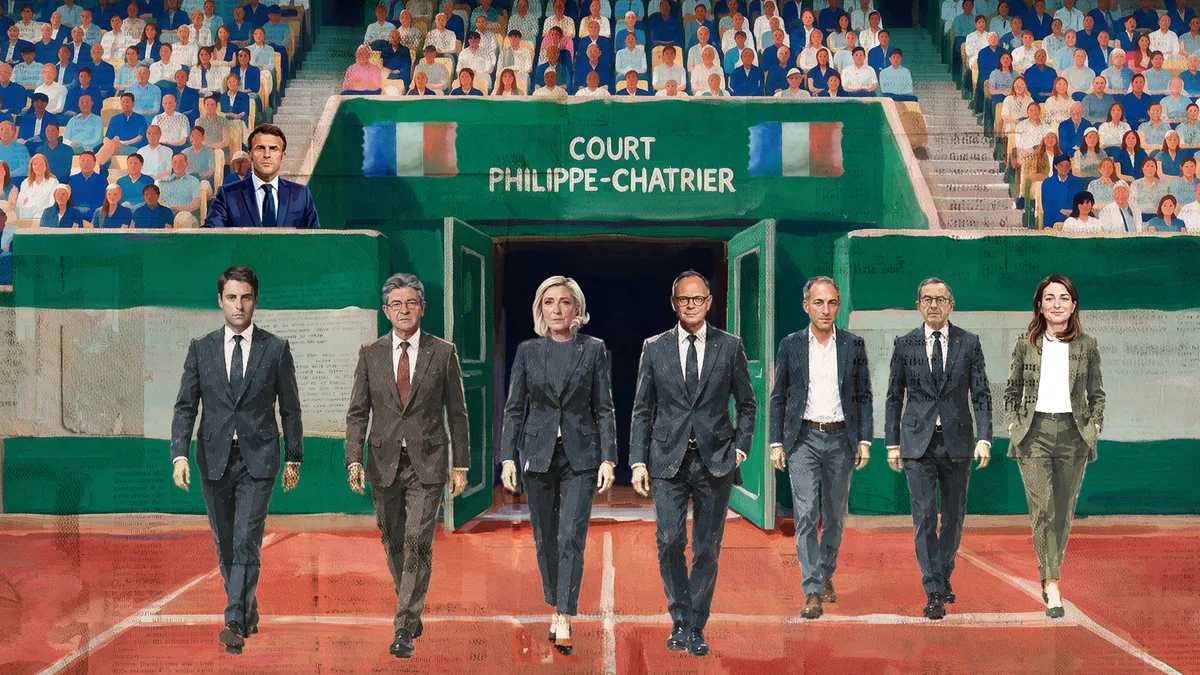 ‘Match point’ em Roland-Garros: quem vai a jogo no primeiro debate da corrida ao Eliseu?