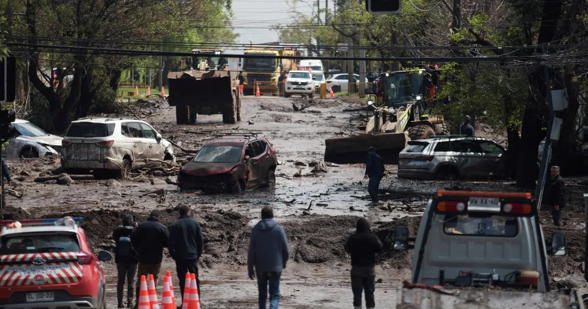 Alud en Chile: suspendieron un partido