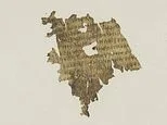 How did that get there? 1,700-year-old fragment of Homer's Odyssey is discovered hidden between the pages of a Dutch library book