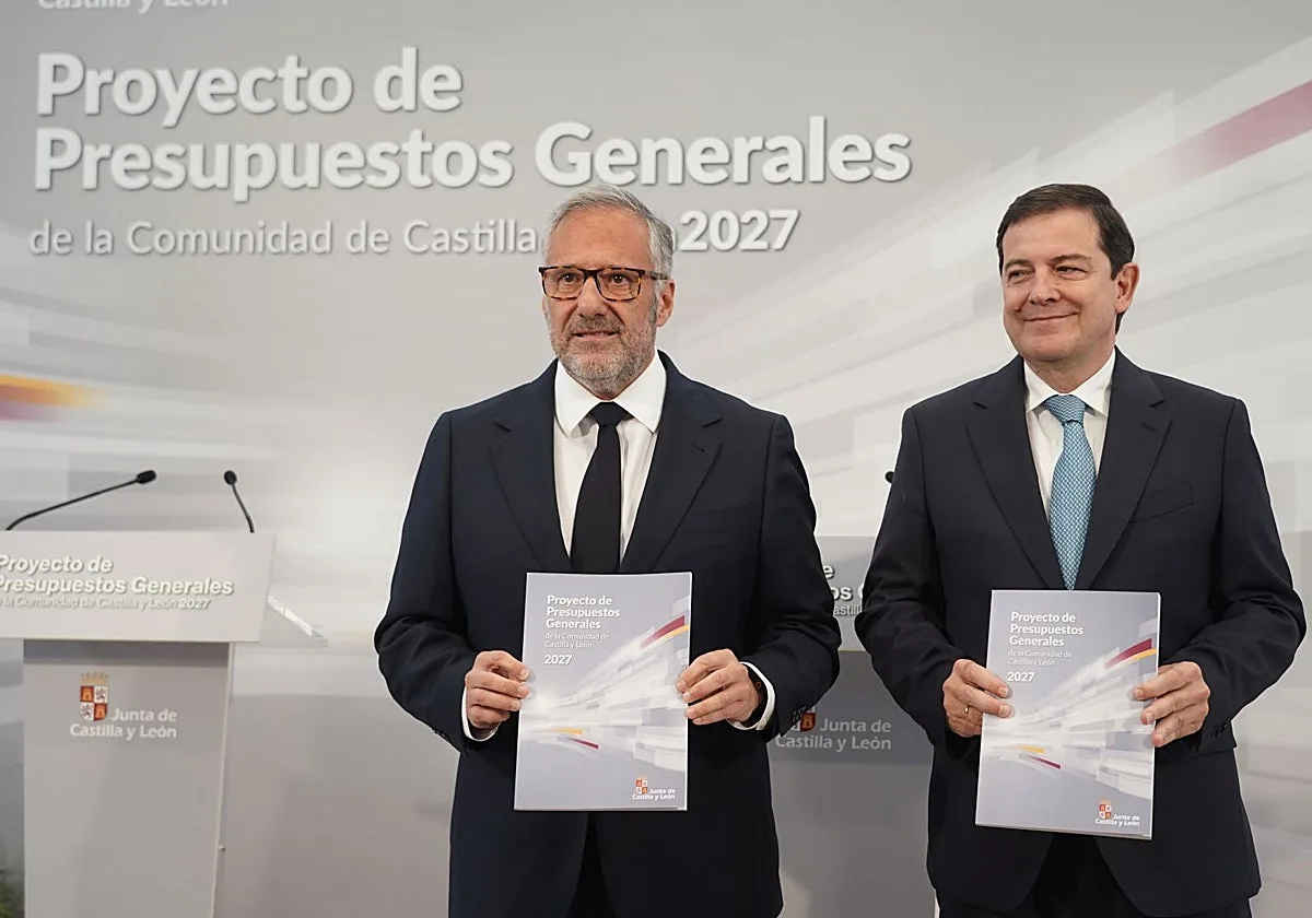 Los Presupuestos de Castilla y León se elevan un 13,11% y alcanzan la cifra de 16.472 millones