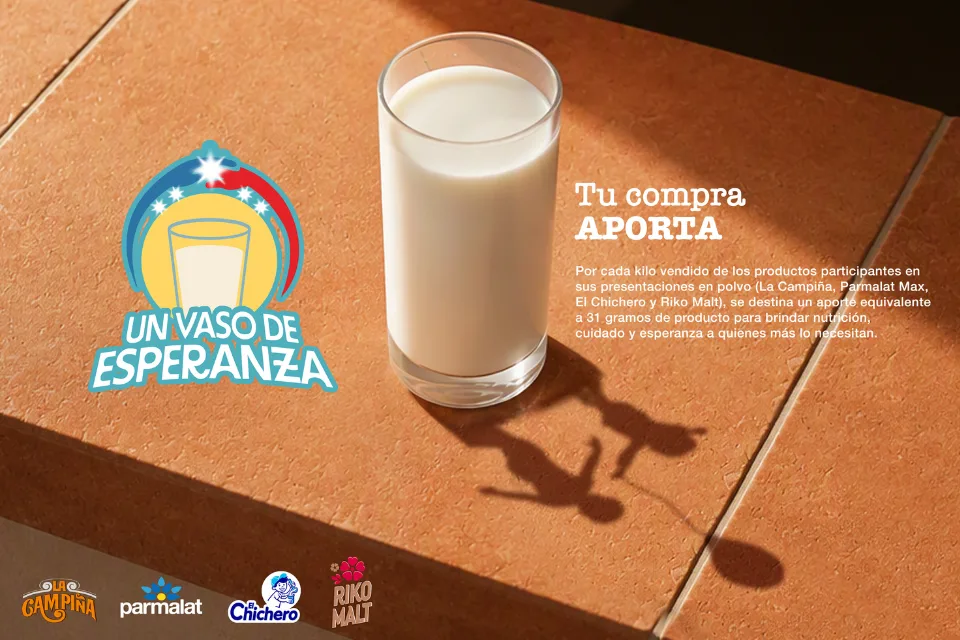 Lactalis Venezuela crea el programa social “Un Vaso de Esperanza”