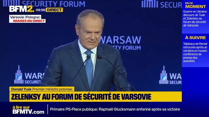 La Pologne appelle "l'ensemble de l'Occident" à "être plus ferme" dans les sanctions contre Moscou