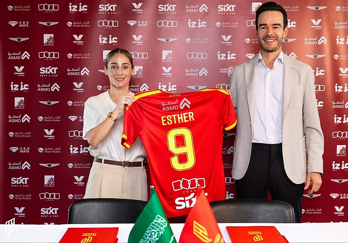 Esther es mujer y jugará en Arabia Saudí, ¿pasa algo?