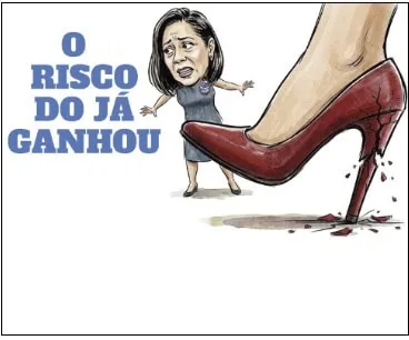 De salto alto não se sobe a rampa