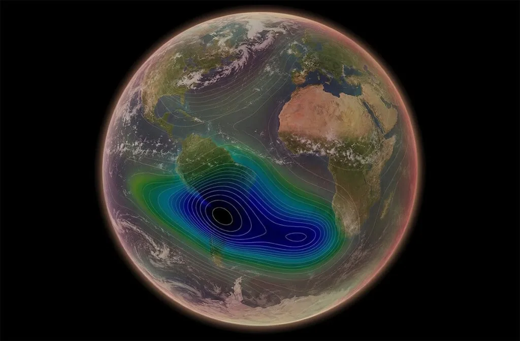 Anomalia magnética: existe uma “zona de perigo” invisível sobre o Brasil?