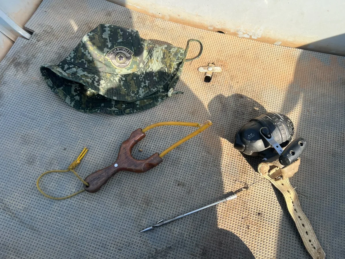 Pescador é multado em R$ 2 mil por usar equipamento proibido no Rio Sorocaba em Tatuí