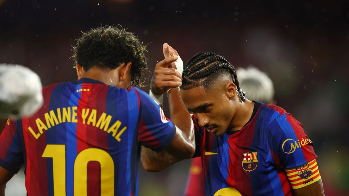 El Barça de Hansi Flick da miedo: 4,7 goles a favor por partido y un ataque que tritura rivales