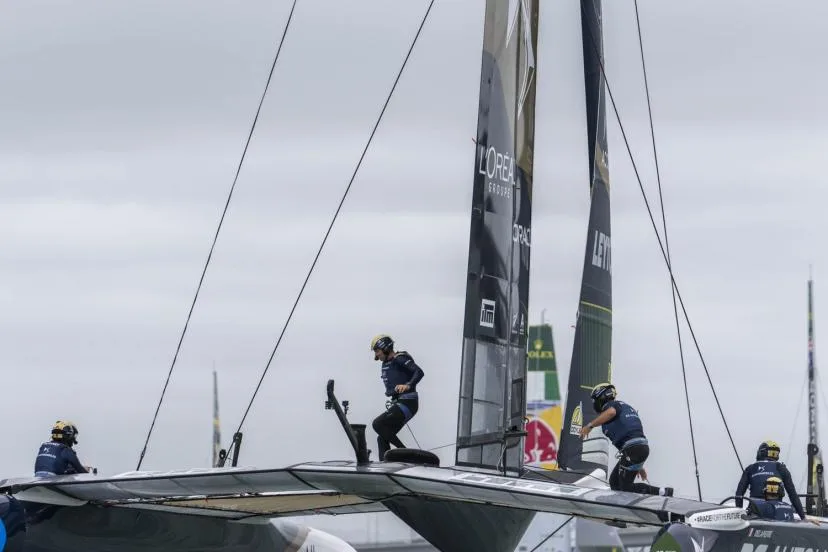 L'équipe de France de Sail GP de retour sur le plan d'eau de Sassnitz un an après son exploit en Allemagne