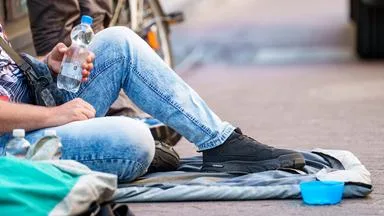 Obdachlos: Unsichtbar und vergessen - auch im Hitzesommer