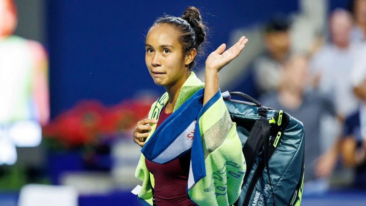 Canada’s Leylah Fernandez eliminated in second round of Cincinnati Open