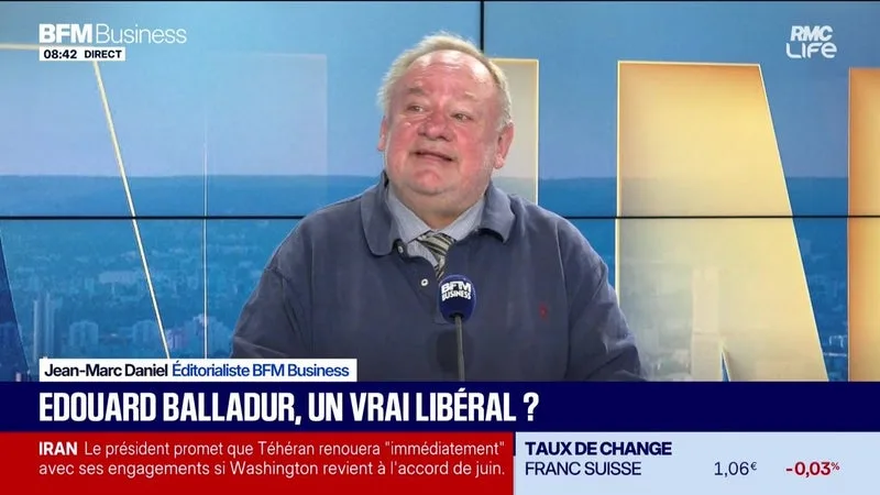 Emmanuel Lechypre face à Jean-Marc Daniel : Édouard Balladur, un vrai libéral ? - 01/09