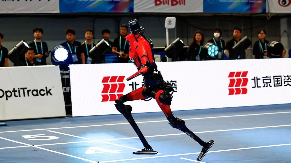 Un robot superó el récord de Usain Bolt en los 100 metros: ¿se confirma el dominio de las máquinas?