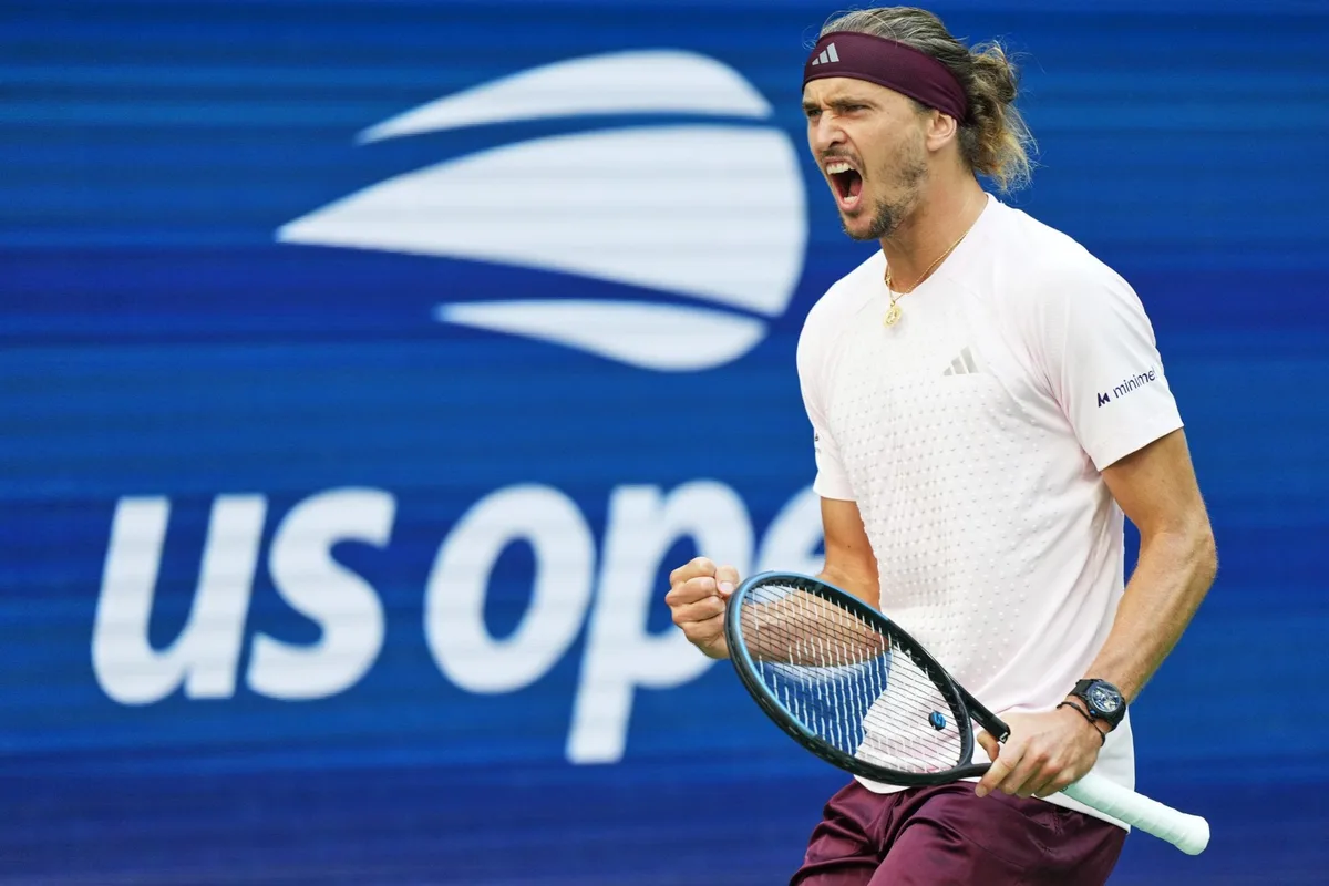 US Open: Alexander Zverev le ganó a Karen Khachanov y jugará su tercera final de Grand Slam consecutiva