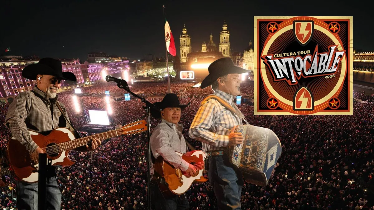 Concierto gratis de Intocable en el Zócalo: Esto sabemos del show del 15 de septiembre