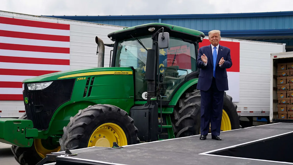 US-Präsident setzt auf Billig-Hack - Trump hat Beef mit seinen Bauern