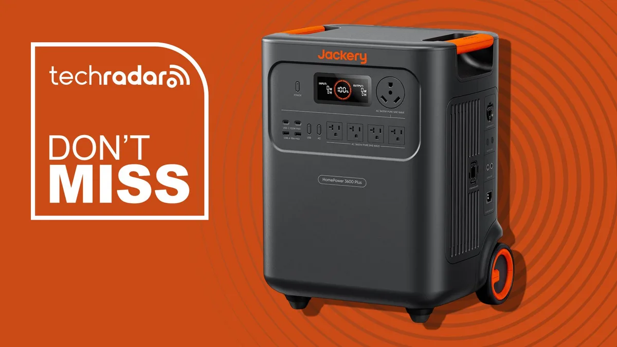 Prepare for power outages with this discounted Jackery HomePower 3600 Plus power station