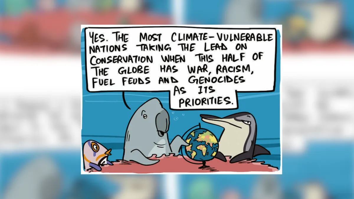 On global conservation policies | Green Humour by Rohan Chakravarty