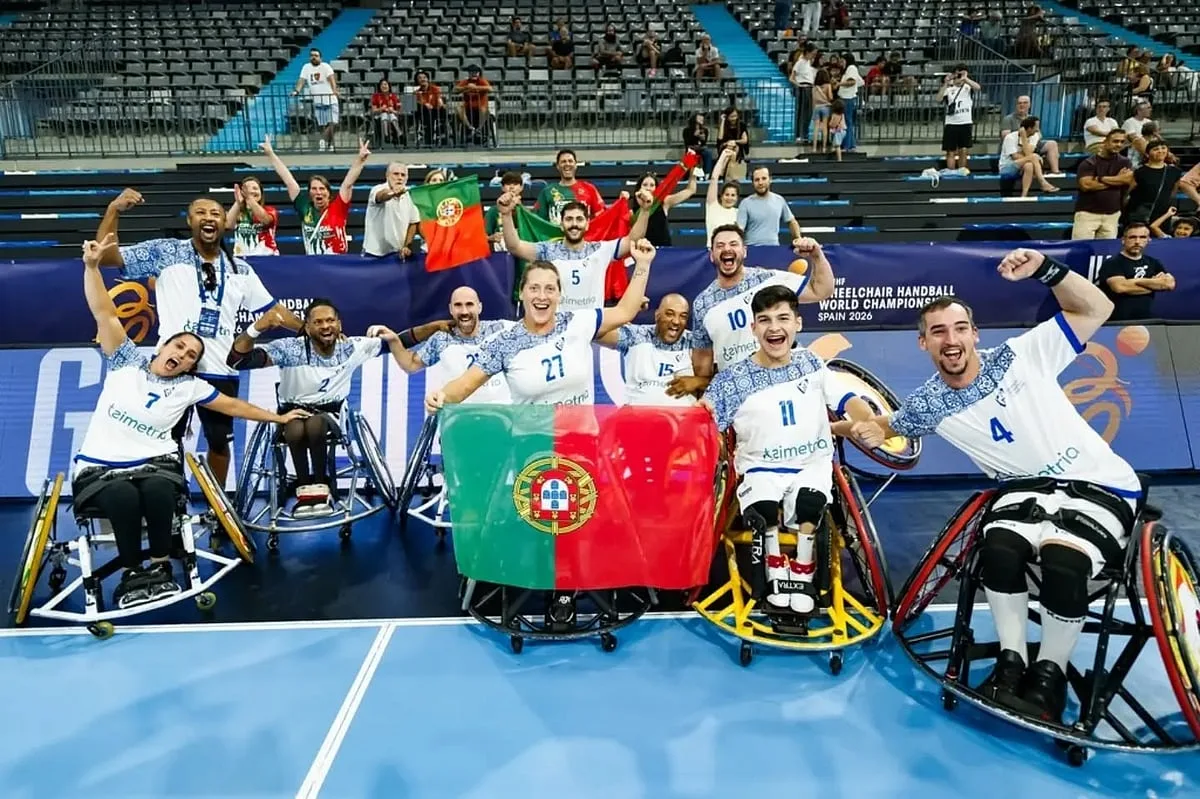 Portugal conquista medalha de bronze no Mundial de andebol em cadeira de rodas