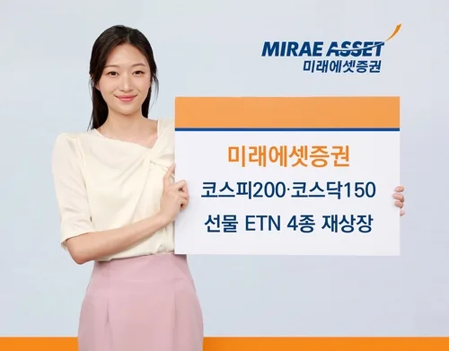[게시판] 미래에셋, 코스피200·코스닥150 선물 ETN 4종 재상장