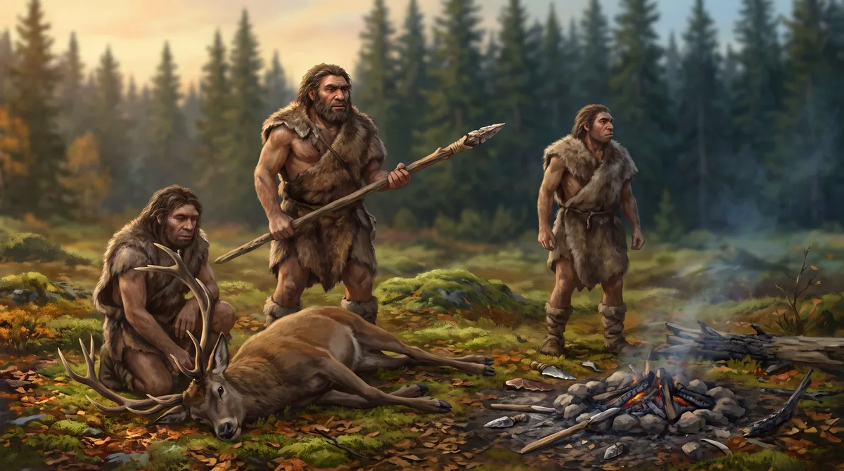 Neandertales en Barcelona: lanzas, mazas y paravientos de madera documentados en 20.000 años de ocupación
