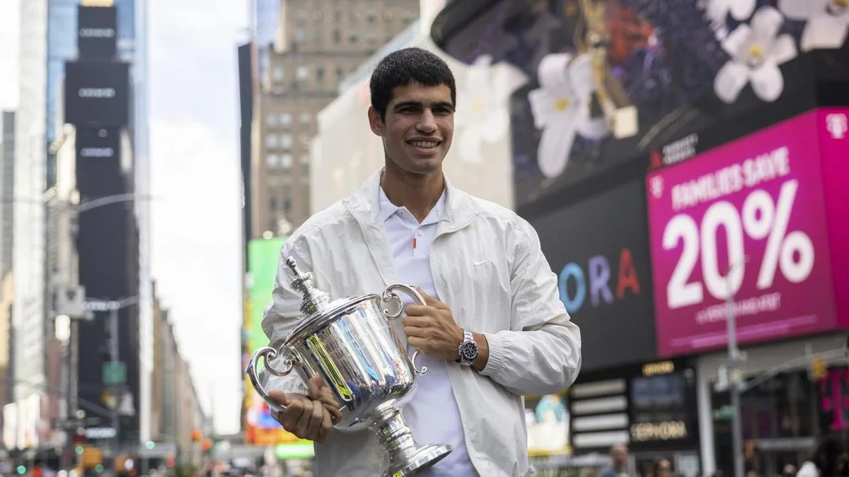 Alcaraz back for Tiley's landmark $US100m US Open