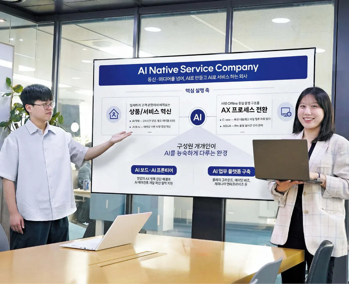 AI 챗봇이 문의 93% 직접 처리… ‘에이닷’으로 시청 경험 혁신