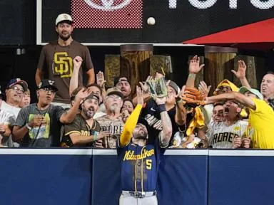 Brewers' Garrett Mitchell showcasing what he can do when healthy after missing last year's playoffs