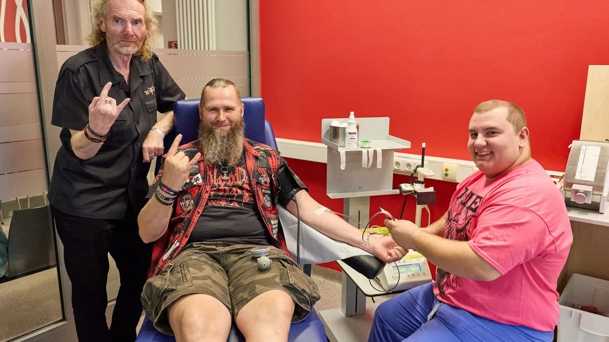 Universitätsklinikum: Wacken-Blutspendeaktion „Blood Donation Day“ am UKE