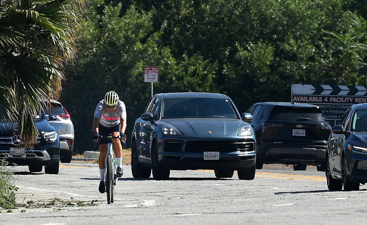 Bass hit brakes on new bike lanes near Forest Lawn. Raman is now slamming her for it