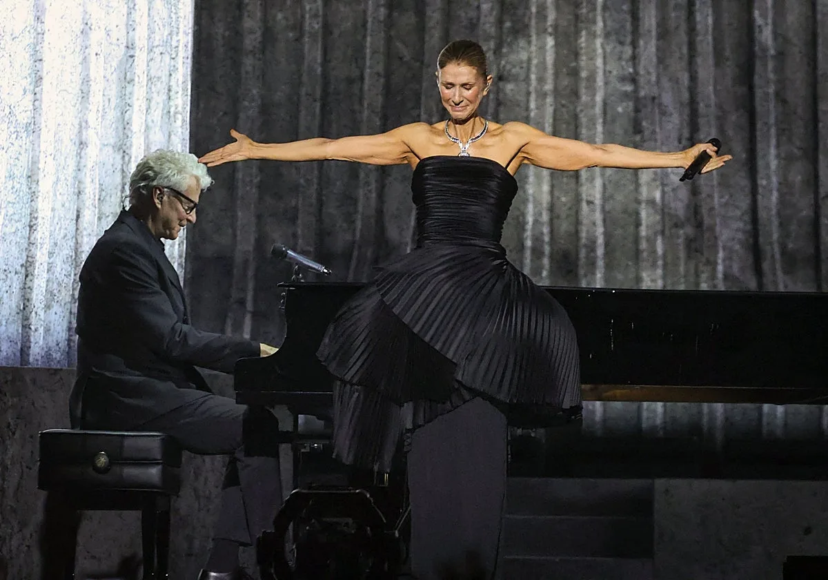 El espectacular look elegido por Celine Dion para su vuelta a los escenarios