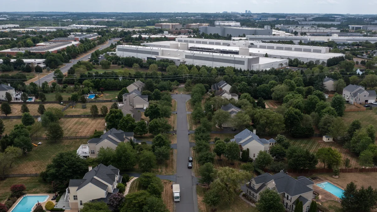 As data centers spread, not all U.S. housing markets react the same way