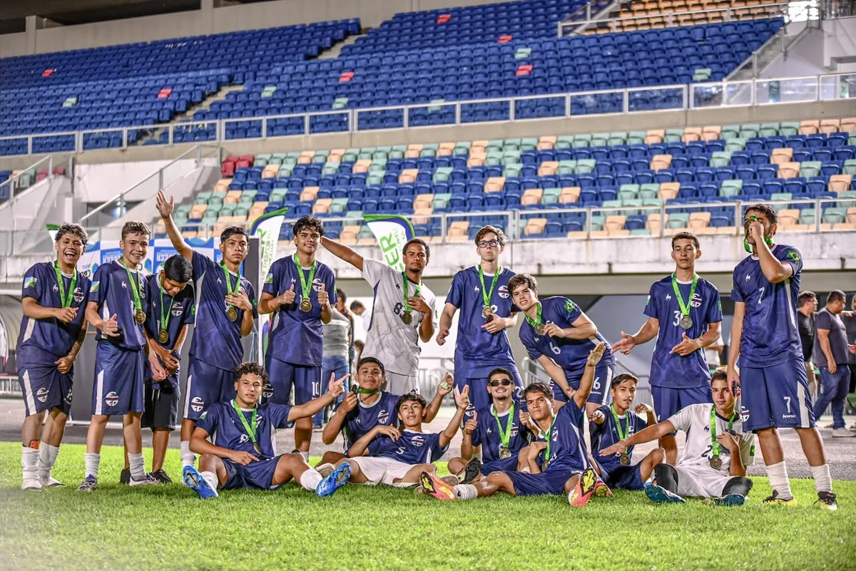 Gonçalves Dias representa Roraima no Campeonato Brasileiro Escolar de Futebol