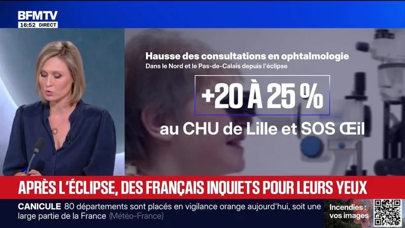 Marschall Truchot : Après l'éclipse, des Français inquiets pour leurs yeux - 13/08
