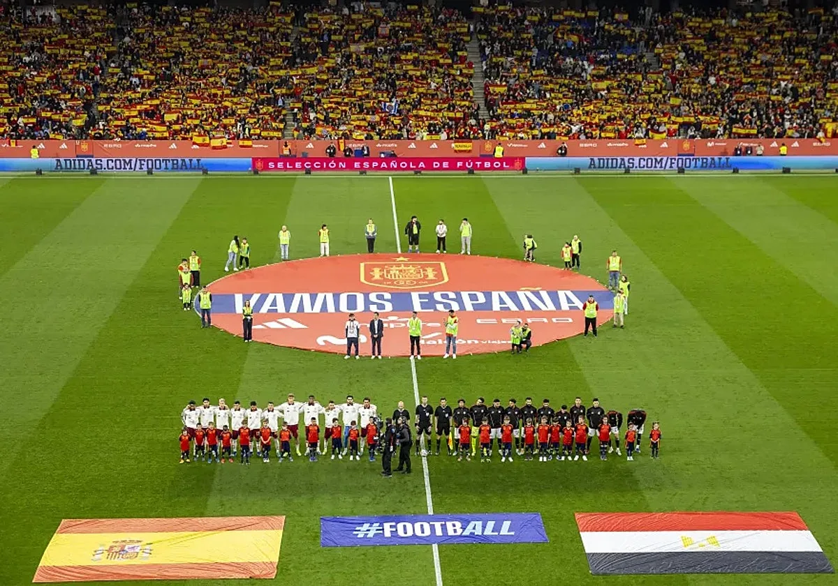 Sanción a la RFEF por los cánticos racistas en el España-Egipto de Cornellá