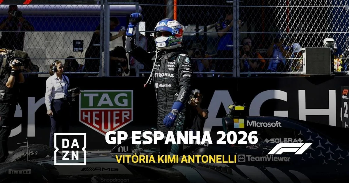 Kimi Antonelli celebra oitava vitória da temporada