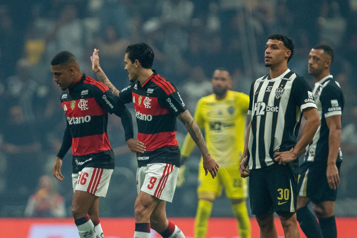Como goleada para o Flamengo e corte de Hulk foram divisores para o Atlético-MG na Arena MRV