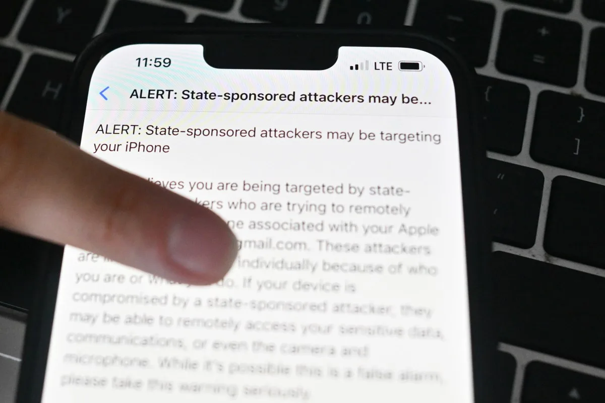 ‘Unprecedented’ number of Apple users received recent spyware alert, say investigators