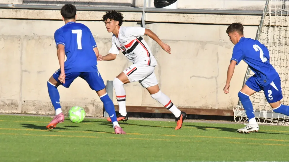 Sub-17 do São Paulo cede empate ao Dinamo Zagreb em estreia no Mundial Juvenil