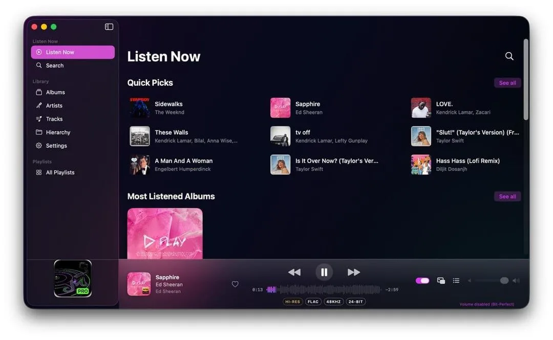This new free 'bit-perfect' Hi-Res Audio player for Mac was apparently a 'nightmare' to make, but could become the lossless player of your dreams
