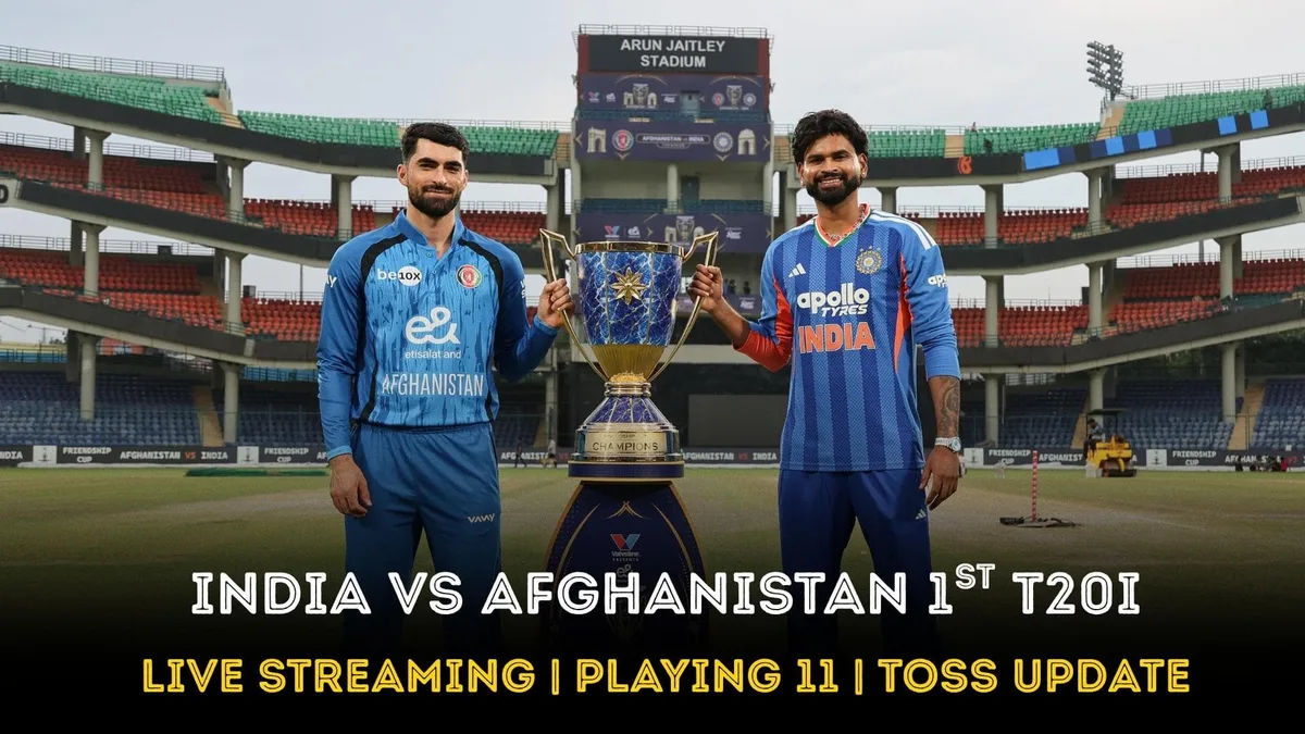 India vs Afghanistan live streaming: How to watch 1st T20I live in India?
